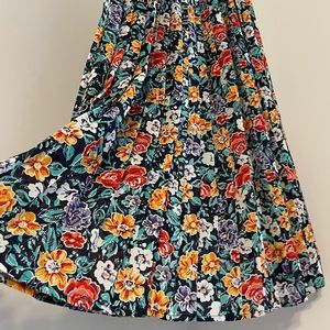 Vintage floral skirt